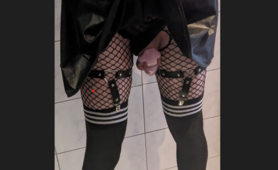 Horny Sissy Caged
