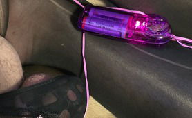 Locked And Vibing My Tight Sissy Hole