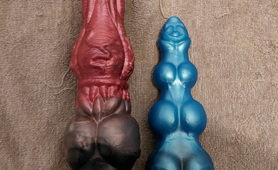 Knotted Dildos