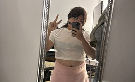 Sissy Kelly Posing Before Things Get Messy