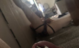 My New Chastity Cage And Panties