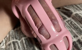 My Caged Clitty For Mistress