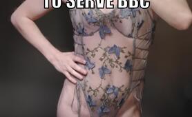 White Sissy Boy Dreams Of BBC
