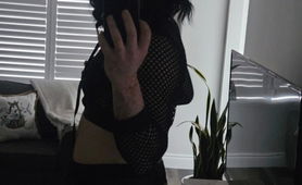 Goth Sissy Photo Shoot