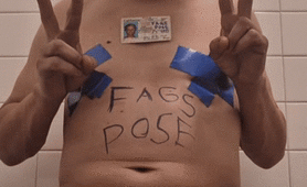 Faggot Billy Evans Cums