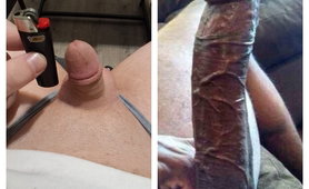 Small White Peepee VS Big Black Cock