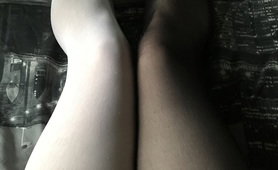 Caged Clitty And Nylons