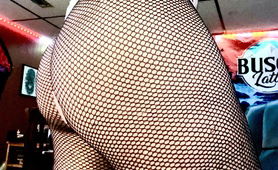 More Sissy Fishnets