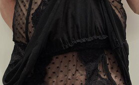 Sissy In Lingerie And Chastity