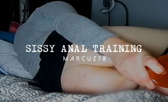 Sissy Anal Training