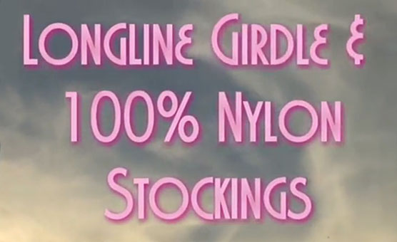 Longline Girly Nylon Stockings