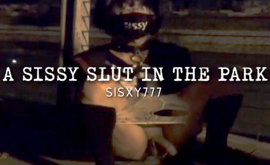 A Sissy Slut In The Park