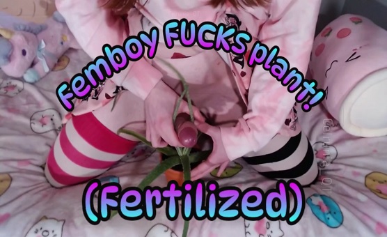 Femboy Fucks Plant - Fertilized - Teaser