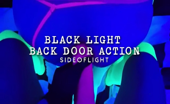 Black Light Back Door Action