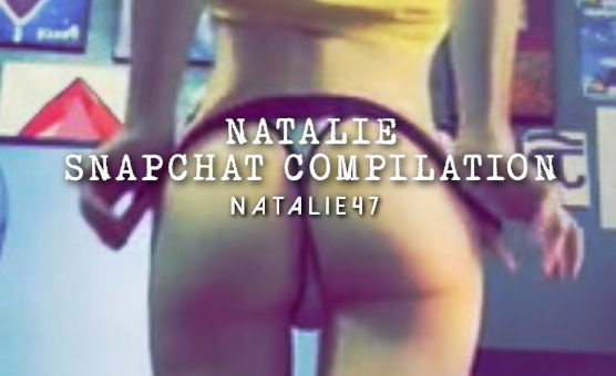 Ass Shaking - Natalie Snapchat Compilation