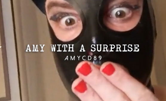 Amy With A Surprise