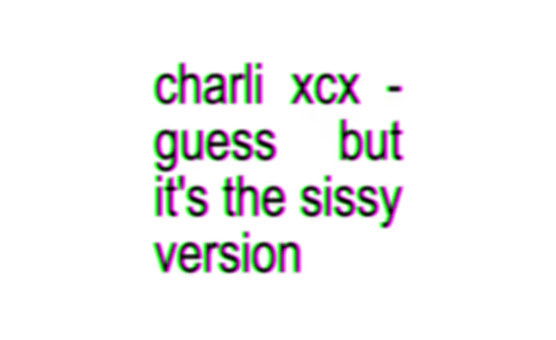Charli - Guess PMV