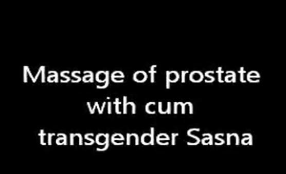 Massage Of Prostate With Cum