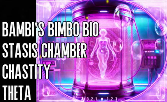 SFW - Bambis Bimbo Bio-Stasis Chamber Chastity - Theta