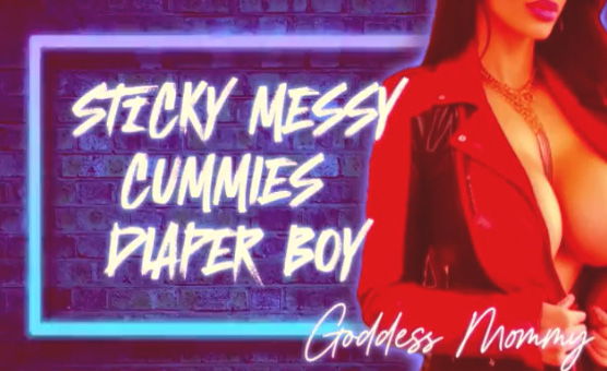 Sticky Messy Cummies Diaper Boy