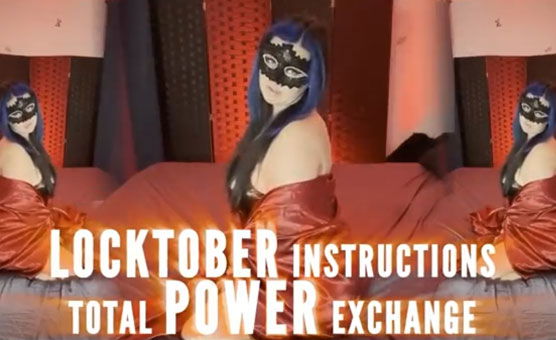 Locktober Instructions From Mistress Marrion