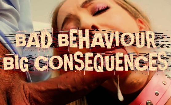 Bad Behaviour Big Consequences - Sissy Caption Story