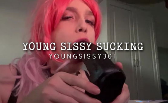 Young Sissy Sucking