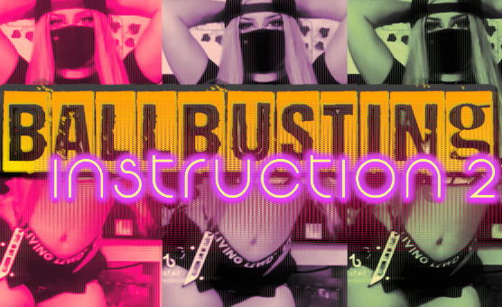 Ballbusting Instruction 2 - Andrea