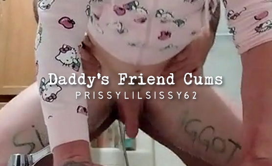 Daddys Friend Cums