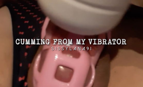 Cumming From My Vibrator
