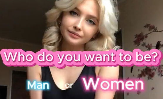 What Do You Want To Be Man Or Woman