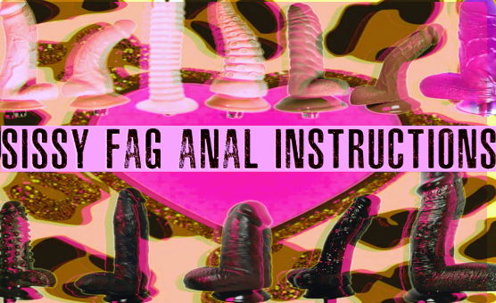 Sissy Fag Anal Instructions