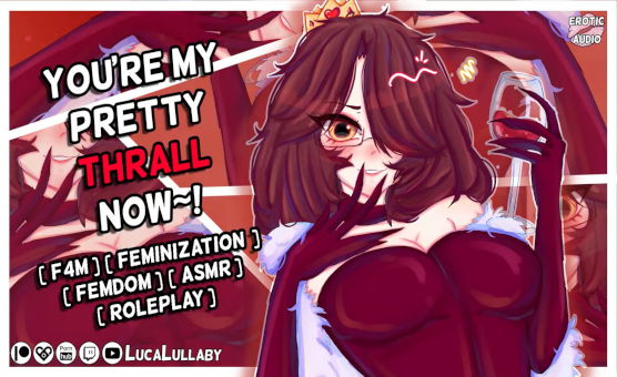 Youre My Pretty Thrall Now - Mistress Turns You Into A Vampire - ASMR - Remake