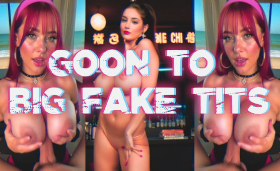 Goon To Big Fake Tits