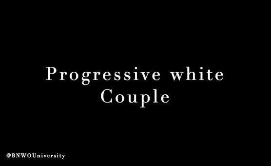 Progressive White Couple