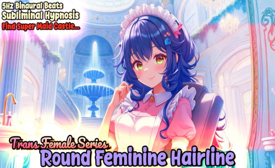 Round Feminine Hairline -Transgender Female Series - Subliminal Hypnosis