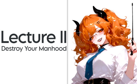 Lecture II - Destroy Your Manhood