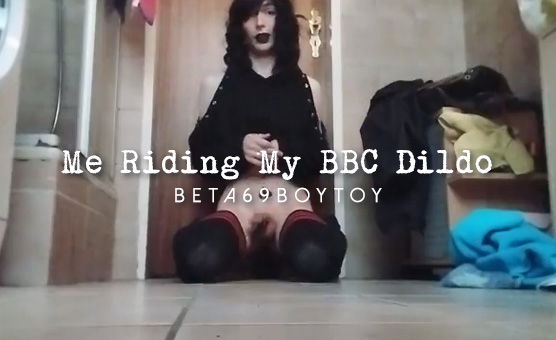 Me Riding My BBC Dildo