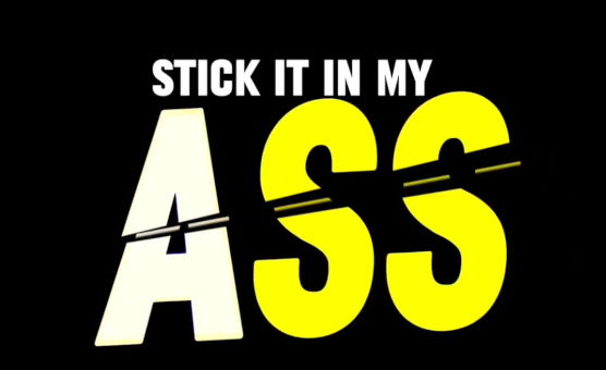 Stick It In My Ass - PMV