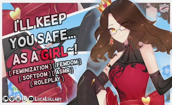 I Will Keep You Safe As A Girl - Guardian Angel Feminizes You ASMR