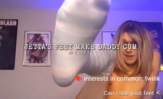 Jettas Feet Make Daddy Cum