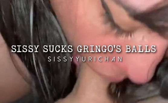 Sissy Sucks Gringos Balls