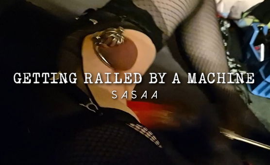 Getting Railed By A Machine