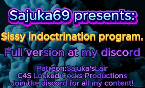 Sissy indroctrination Program - Cut