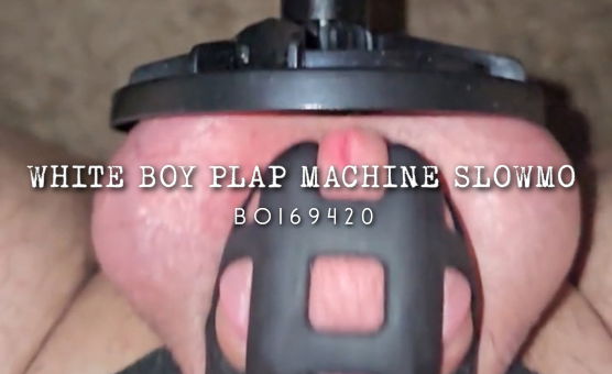 White Boy Plap Machine Slowmo