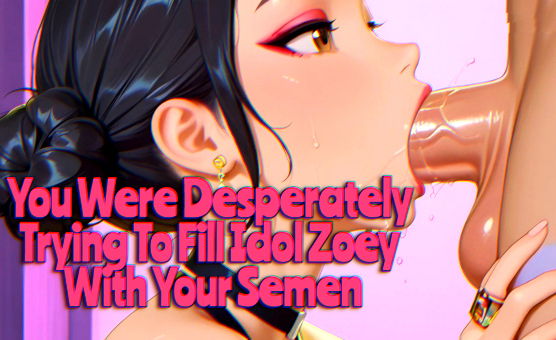 You Were Desperately Trying To Fill Idol Zoey With Your Semen - Sex JOI