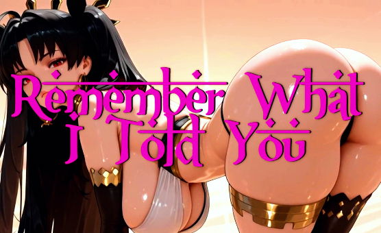 Remember What I Told You - Memory game
