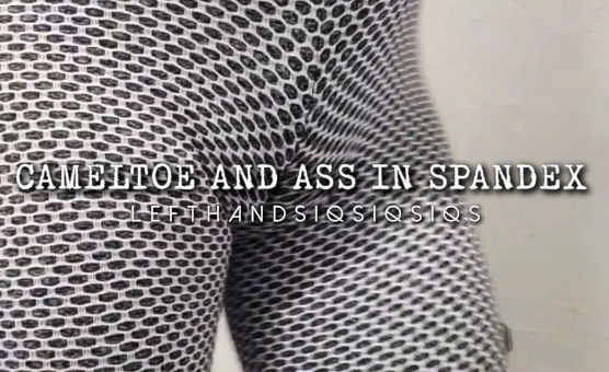 Cameltoe And Ass In Spandex