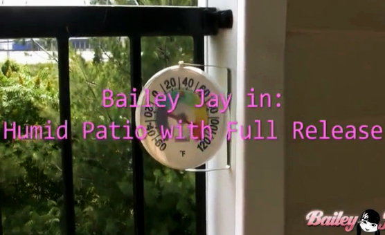Bailey In Humid Patio With Full Release