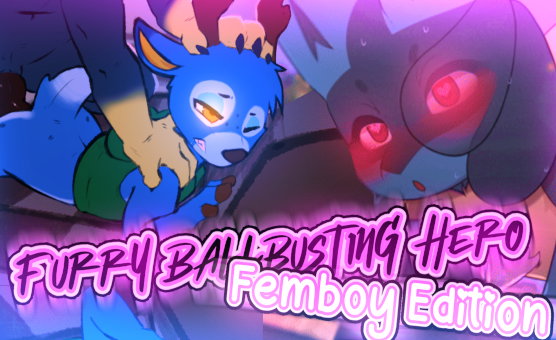 Furry Ballbusting Hero - Femboy Edition 2